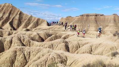 Randonnée dans les Bardenas Reales